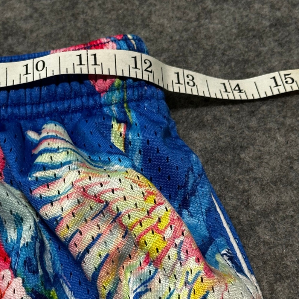 Chubbies Athletic Shorts Mens S Multicolor Parrot Mesh Activewear Preppy - Picture 8 of 13